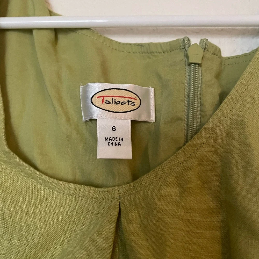 Talbots Linen Dress - Picture 2 of 2